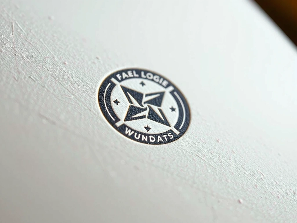 Mockup físico de diseño gráfico